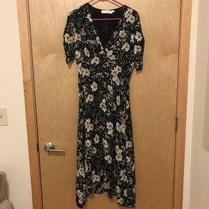 Floral midi dress